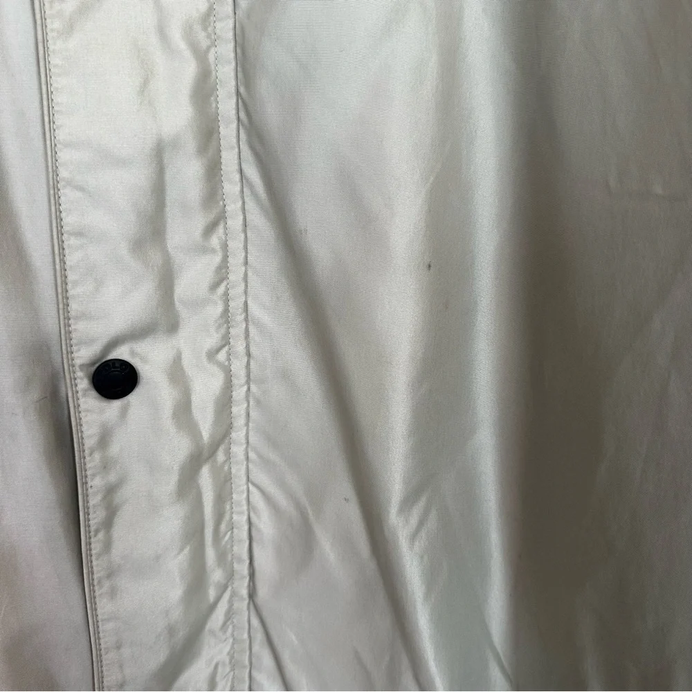 VTG 90’s Polo Sport Ralph Lauren Zip Ip Jacket Beige Men’s Sz XL Lined Rain Coat